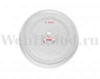Тарелка для микроволновой печи PANASONIC  245 мм, 95pm02, MA0102TW, MCW011UN, 49PM005, 3390W1G005E